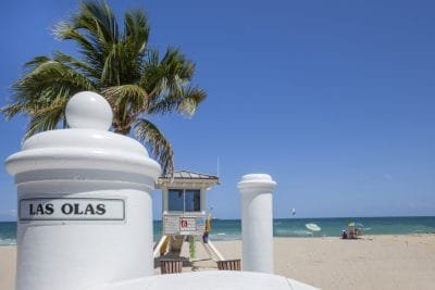 Sun Soaking at Las Olas Beach