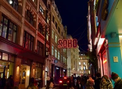 Soho for Bustling Nightlife London