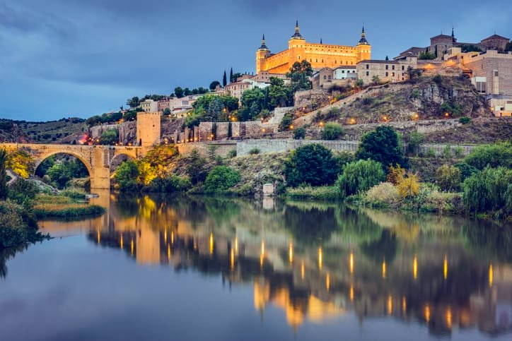 Toledo River Spain